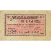 0.50 Pesetas Castelldans