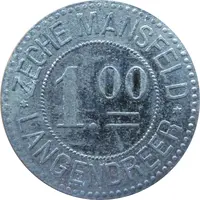 1 Mark - Langendreer Zeche Mansfeld