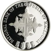 1 Denar Christianity, Silver