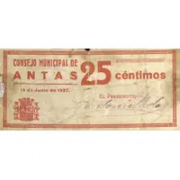 25 Céntimos Antas