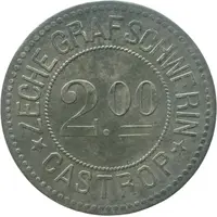 2 Mark - Castrop Zeche Graf Schwerin