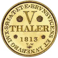 5 Thalers - George III