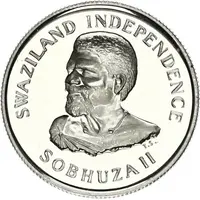 20 Cents - Sobhuza II Independence