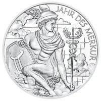 Calendar Medal 2019 Jahresregent Merkur