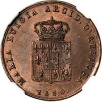 3 Centesimi - Maria Luigia