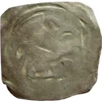 Pfennig - Agnes of Merania Stein in Oberkrain