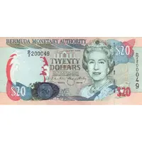 20 Dollars - Elizabeth II Small holographic 20