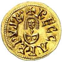 Tremissis - Recaredo I Emerita