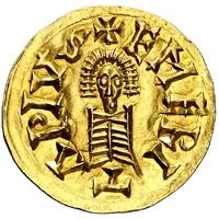 Tremissis - Recaredo I Emerita