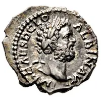Denarius - Clodius Albinus SPE AVG COS II, Spes