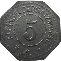 5 Pfennig - Harburg Schlosswerft R. Holtz