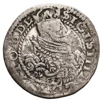 Grosz koronny - Sigismund III Vasa Poznań mint