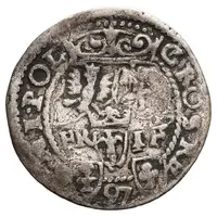 Grosz koronny - Sigismund III Vasa Poznań mint