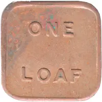 Bread Token - Tip Top 1 1 Loaf