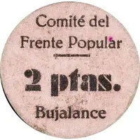 2 Pesetas Bujalance