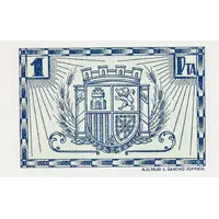 1 Peseta Villagarcía del Llano