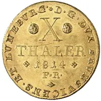 10 Thalers - Frederick William