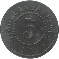5 Pfennig - Landau