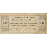 50 Céntimos Poleñino