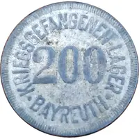 200 Pfennig - Bayreuth Kriegsgefangenen-Lager