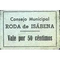 50 Céntimos Roda de Isábena