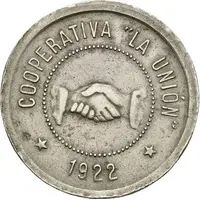 1 Peseta - Cooperativa La Unión