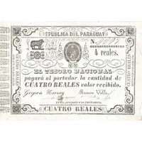 4 Reales Tesoro Nacional