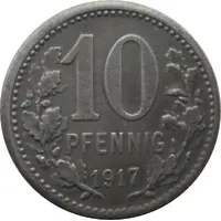 10 Pfennig - Burgsteinfurt