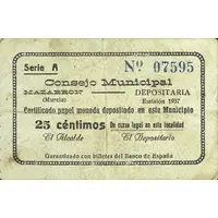 25 Céntimos Mazarrón