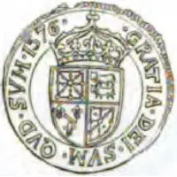 1/2 Teston - Henry II and Margaret of Valois