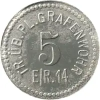5 Pfennigs - Grafenwöhr TR. ÜB. PL. E/R. 14