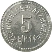 5 Pfennigs - Grafenwöhr TR. ÜB. PL. E/R. 14