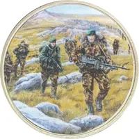 Medal Battle for Mount Kent, Silver plated