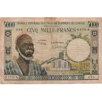 5000 Francs