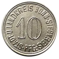 10 Pfennig - Bonn-Siegkreis