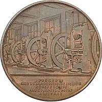 Medal - Establishment of the minting room at the Prussian state mint