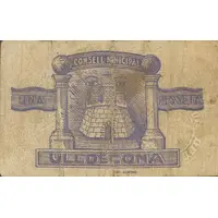 1 Peseta Ulldecona