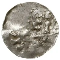 Denier - Henry II Aachen mint