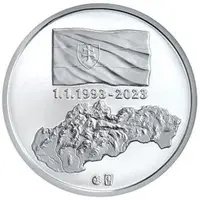 Slovak Republic 30 Years Token Proof Set