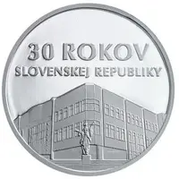 Slovak Republic 30 Years Token Proof Set