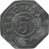 5 Pfennig - Glöthe Saxonia AG