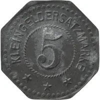5 Pfennig - Glöthe Saxonia AG