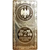 2 Mark bar Default Category Medals Europe Germany Germany, Federal Republic of