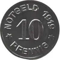 10 Pfennig - Greiffenberg