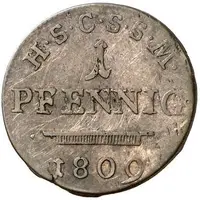 1 Pfennig - Ernest I