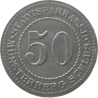 50 Pfennig - Münsterberg