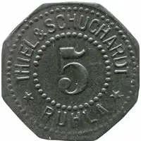 5 Pfennig - Ruhla Thiel and Schuchardt