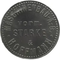 10 Pfennig - Hirschberg Maschinenbau AG. vorm. Starke and Hoffmann