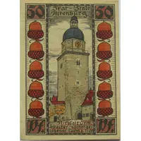 50 Pfennig Skat Series - Nikolaiturm