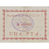 1 Peseta Begues